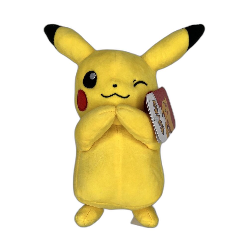 Pokémon 8” Winking Pikachu Plush (Jazwares)